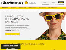 Tablet Screenshot of lampopuisto.fi